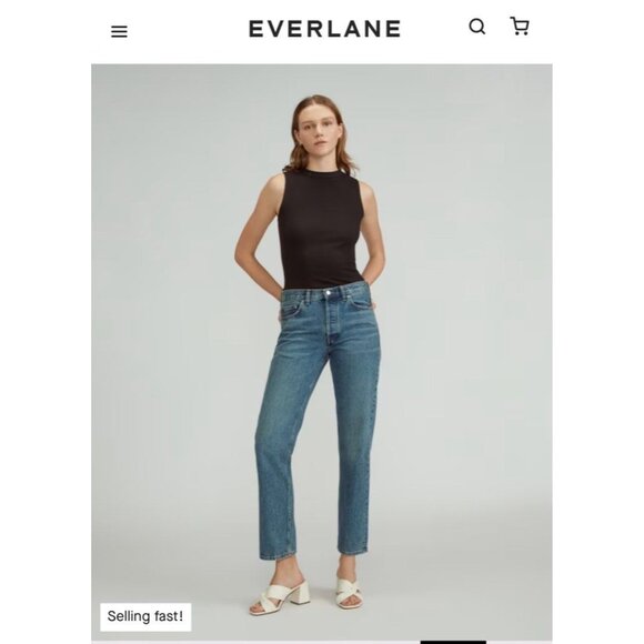 Everlane The Day Twist Heels in Canvas 6 New Womens High Heels Sandals - Picture 11 of 13